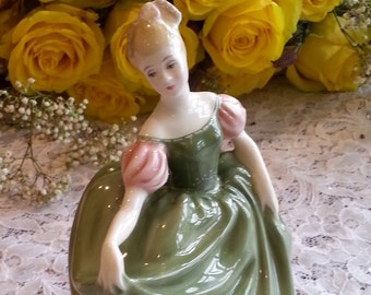 Sale. Royal Doulton, Collectible Figurine, Bone China, Michele, HN2234, 1966, Gift for Her