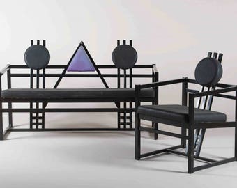 siting set, chair sofa Memphis milano stile postmodernism