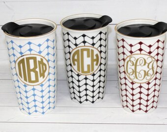 monogram coffee mug personalized coffee mug ceramic coffee