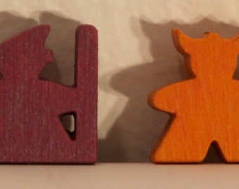 DnDeeples, Lords of Waterdeep custom meeples
