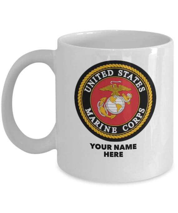 United States Marine Corps Personalized 11 oz Coffee Mug