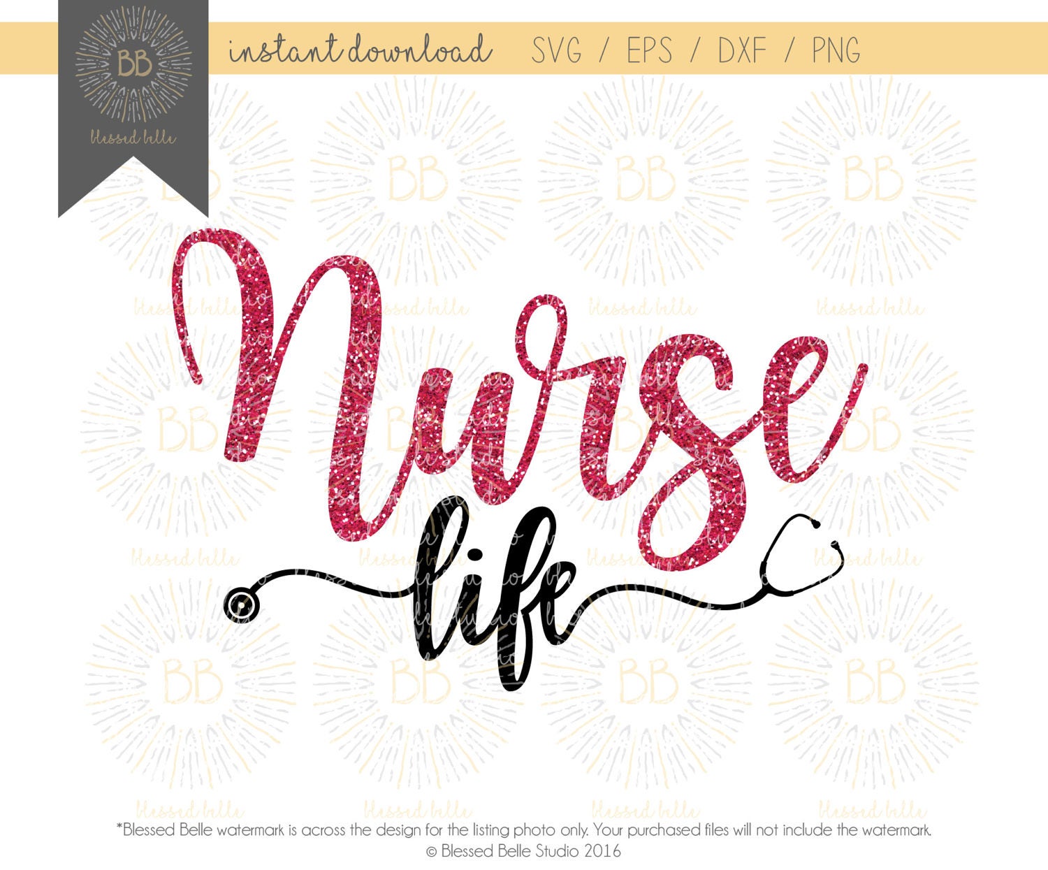 Download Nurse Life SVG, nurse SVG, svg, eps, dxf, png file ...