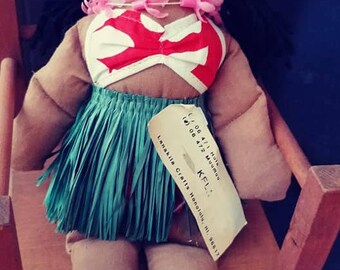 Vintage Hula Girl Lanakila Crafts Doll