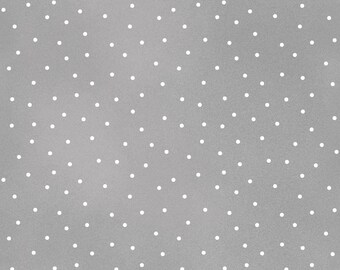 Scattered Dots - Grey by Maywood Studio (8119-K) Cotton Fabric Yardage
