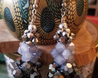 Black Dahlia Earrings