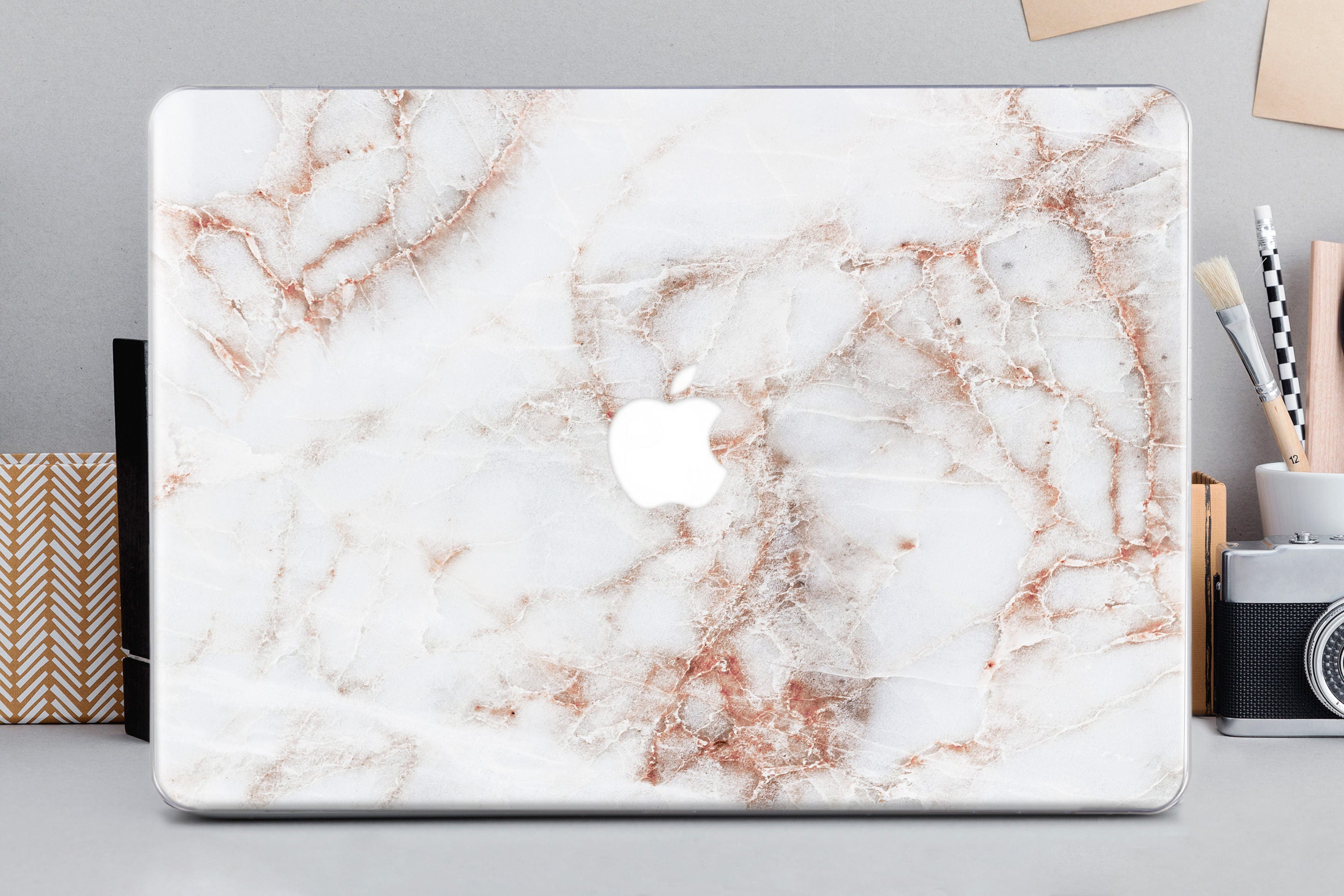 Marble White Macbook Air 13 inch Hard Case Mac Stone Macbook