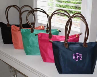 Personalized Tote, Monogrammed bag, Bridesmaid gift, Bride, Bridal Party, Bridesmaid, Gift for her