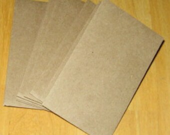 50 Brown Bag Coin Envelopes Brown Kraft Paper Mini Envelope 2-1/4" x 3-3/4"