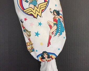Wonder Woman Plastic Bag Dispenser/Plastic Bag Holder