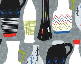 Michael Miller Jug or Not Collection Jugs in Gray by the Yard