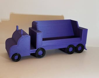 Semi Truck | Tractor Trailer | Business card holder | Trucking Company | Big Rig | Custom Holder | Office | Desk | Business Accessory |