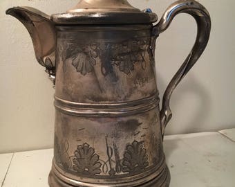 Antique pitcher large beautiful