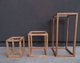 Modern Plant Stand / Minimal Planter /Contemporary Planter Stand