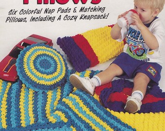 Nap Pads & Pillows, Annie's Attic Crochet Pattern Booklet 878402