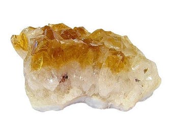 Twin / 50-75mm citrine druzy (model C)