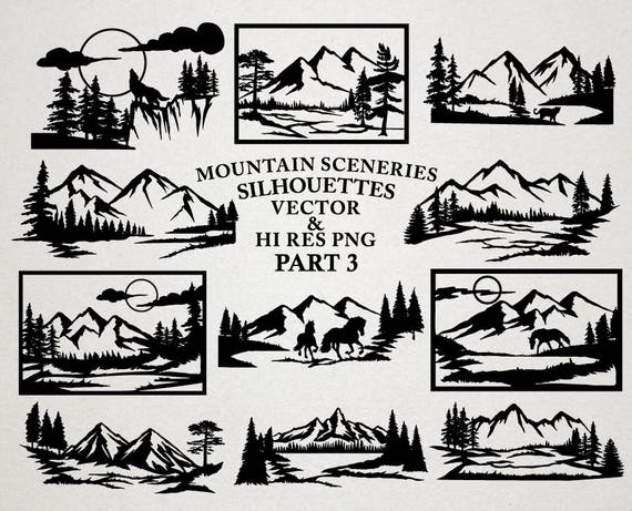 Free Free Mountain Lake Svg 45 SVG PNG EPS DXF File