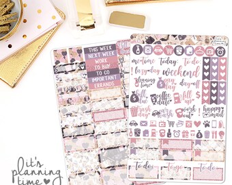 Like A Boss 2 Page Planner Sticker Kit