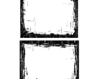 Contemporary frames pack 3 // FLONZ clear acrylic stamps