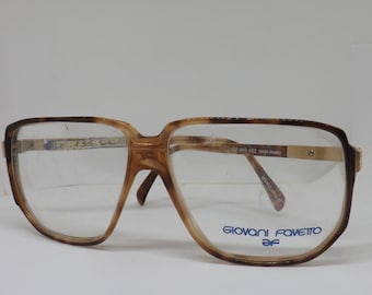 GIOVANI Faiza eyewear frame for vintage eyeglasses 80s frames big nerds made in France Paris