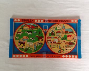 2 Simplex Wood Puzzles in Original Box