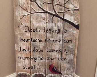 Cardinal heartache sign