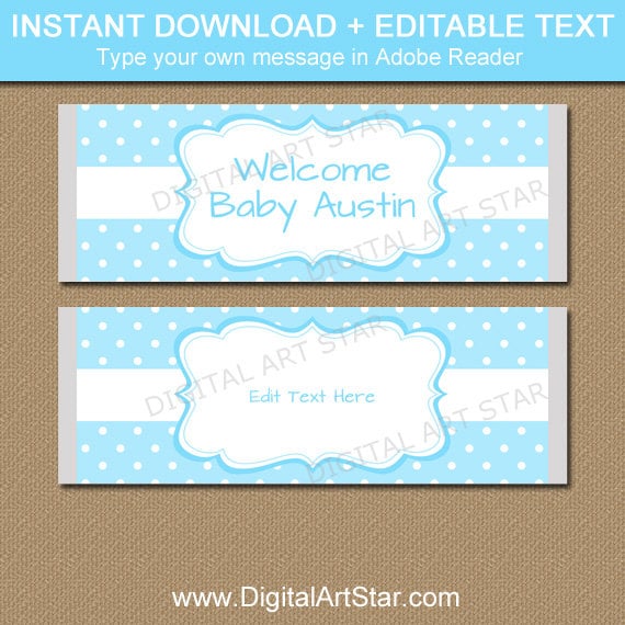 This is a picture of Comprehensive Free Printable Baby Shower Candy Bar Wrappers It's just an image of Comprehensive Free Printable Baby Shower Candy Bar Wrappers