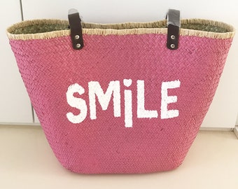 Basket Bag Smile Ibizatasche