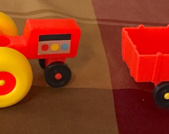 Vintage 1970’s Fisher Price Little People Farm Accessory mini Sets #915