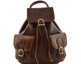 Genuine Leather Backpack