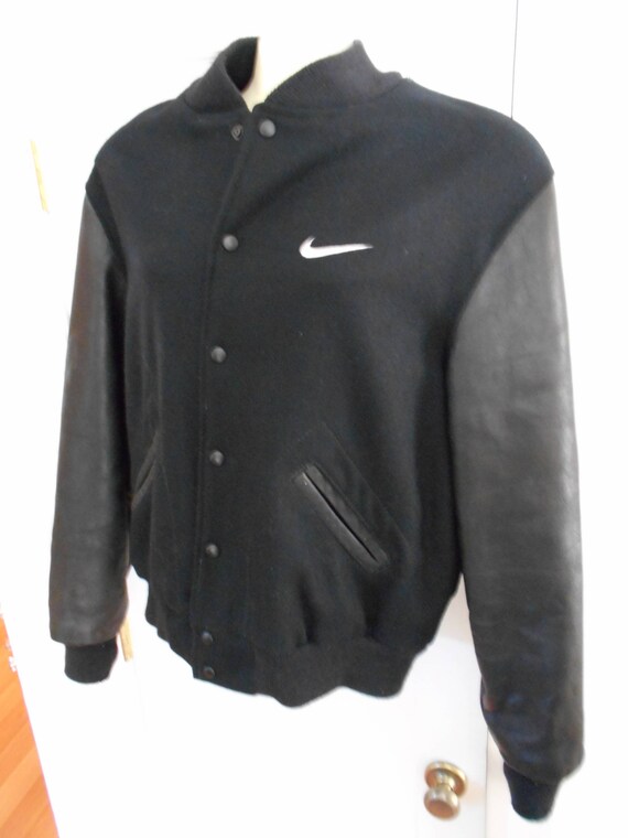 nike jacket leather