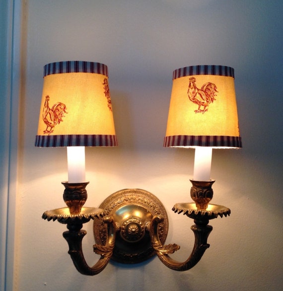 French Country Chandelier Lamp Shades
