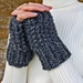 Fingerless Gloves Knitting Pattern - Leftover Yarn Pattern - a set of INSTRUCTIONS to knit the gloves - DETERMINATION