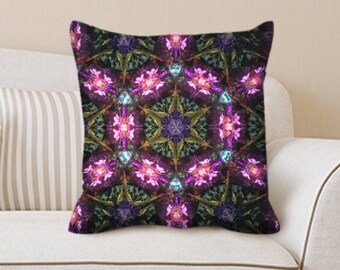 Kaleidoscope Microsuede Pillow