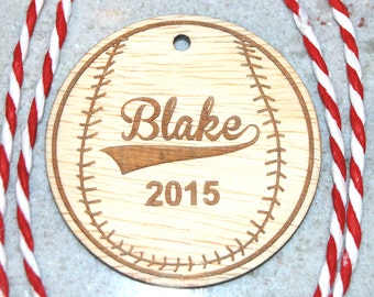 Gifts Tags Christmas, Gift Tags Personalized, Baseball Christmas Ornament, Holiday Ornament Baseball, Boys Christmas Ornament, Boys Baseball