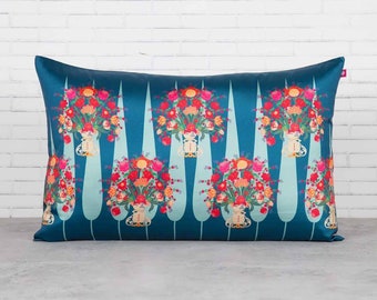 Floral beauty cushion cover 12' × 20'