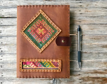 Bohemian Journal // Boho Journal // Bohemian // Hippie Jounral // Journal // Leather Notebook // Hippie // Boho Gifts