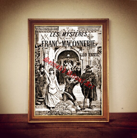 french-freemasonry-print-masonic-art-baphomet-illustration