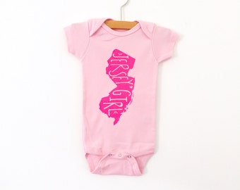 Bruce Springsteen Onesie - Jersey Girl Onesie - Organic Baby Onesie - Screen Printed Baby Clothing - Organic Cotton Bodysuit - New Jersey
