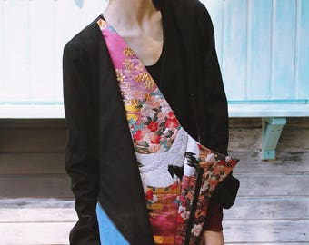 veste inspiration asiatique Sukajan