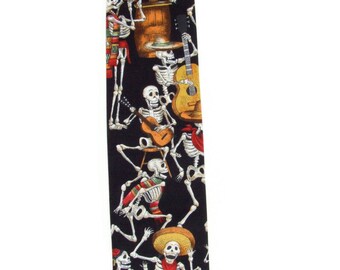 Dancing Skeletons Tie