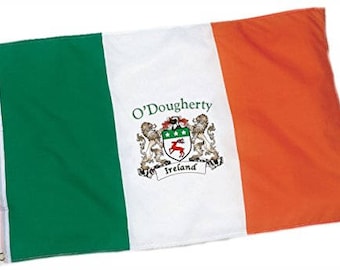 O'Dougherty Irish Coat of Arms Flag - 3'x5' foot