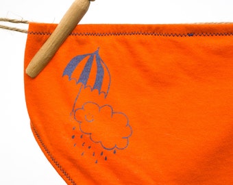 Rain Cloud Women's Underwear - Recycled Cotton - Women's 6 - Ready to Ship