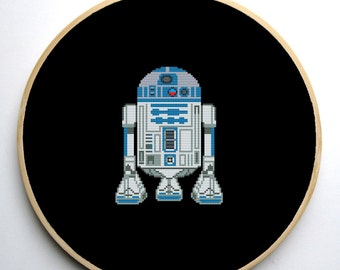Star Wars Cross Stitch PDF pattern R2D2