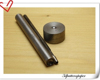 6mm double caps rivet setter and Studs tools S45