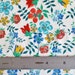 Liberty London Edenham G 10"x26" Fat Eighth Blue Red Tana Lawn Fabric