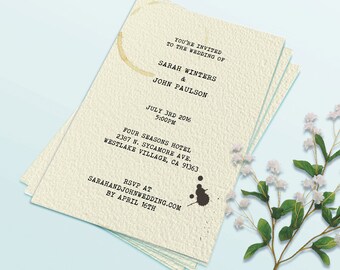 Printable Moving Party Invitation Custom Farewell Cardboard