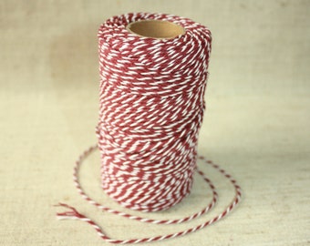 2 mm Cotton Yarn = 1 Spool = 110 Yards = 100 Meter Elegant 100 % COTTON Twisted CORD Great House Decor Macrame Rope Wedding Anniversary