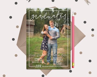 twin graduation announcements graduation announcements for twins