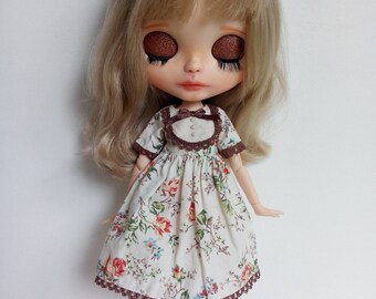 The Secret Garden Serie Orange Roses dress for pullip factory blythe azone momoko obitsu and similar dolls