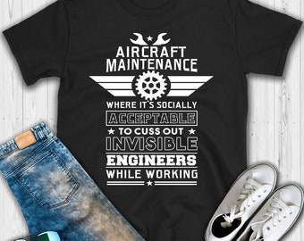 airplane mechanic shirt